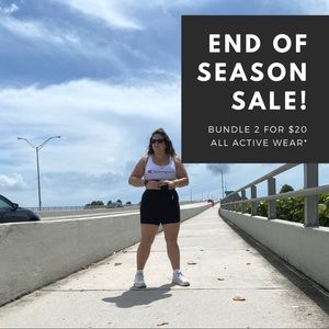 BUNDLE 2 for $20 ALL ACTIVEWEAR